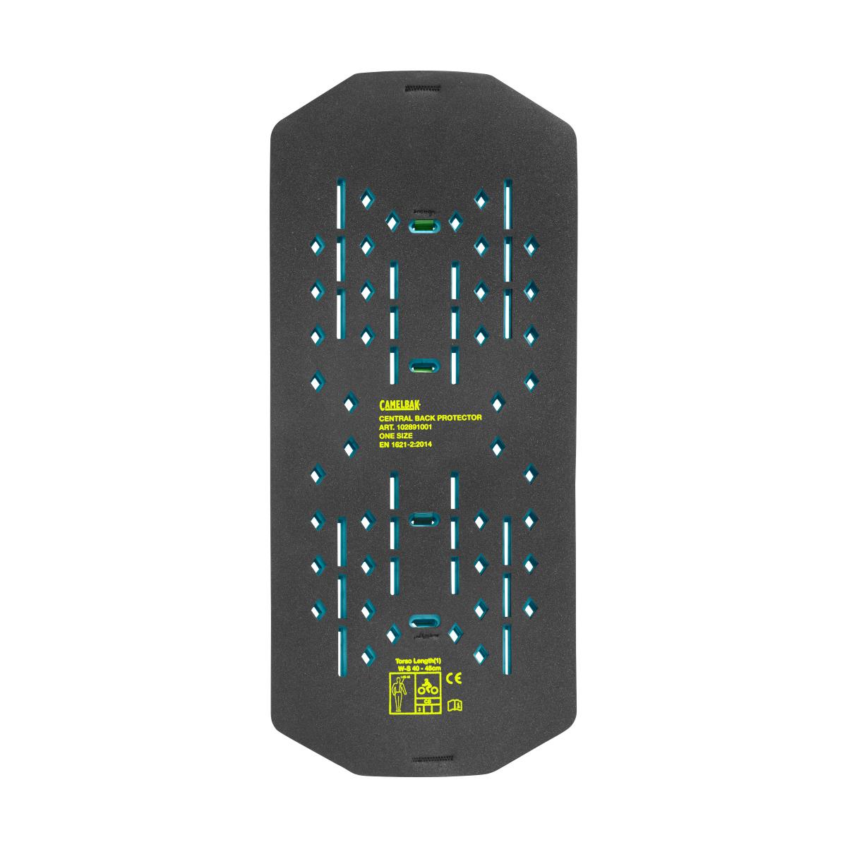 Impact Protector Panel Black/Teal - Image 2