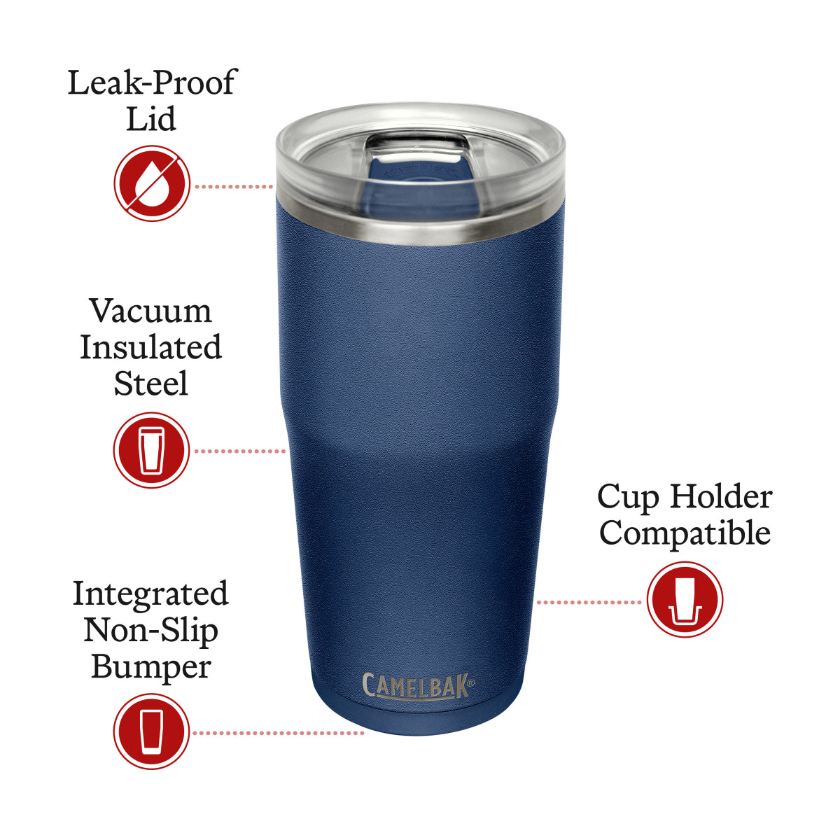 Thrive™ Tumbler VSS 600ml Navy - Image 6