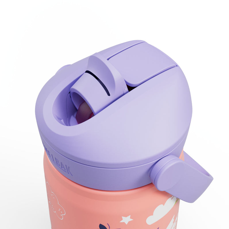 Thrive Flip Straw Kids VSS 350ml Magic Unicorns - Image 3