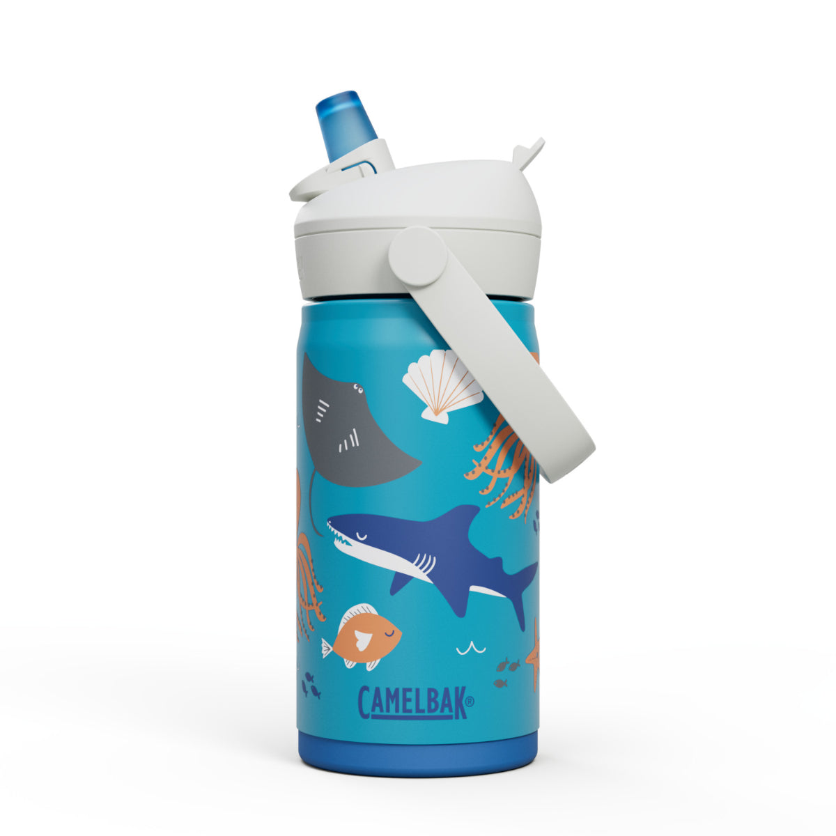 Thrive Flip Straw Kids VSS 350ml Ocean Life - Image 1