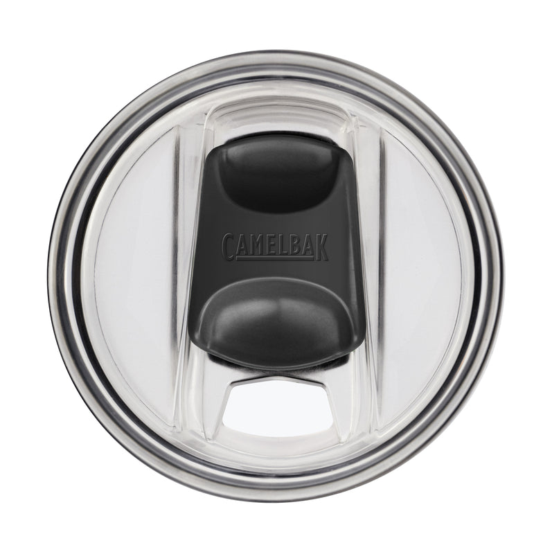 Thrive Leakproof Tumbler Accessory Lid, Medium Clear/Black - Image 1