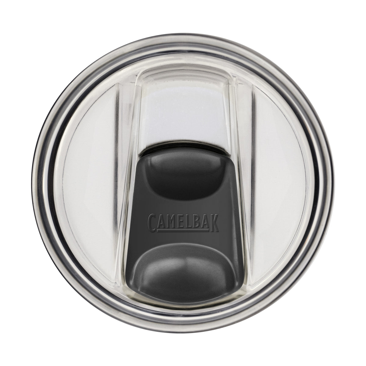 Thrive Leakproof Tumbler Accessory Lid, Medium Clear/Black - Image 2