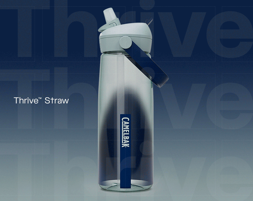 CamelBak Thrive Series: lifeproof bottles and drinkware for every day.