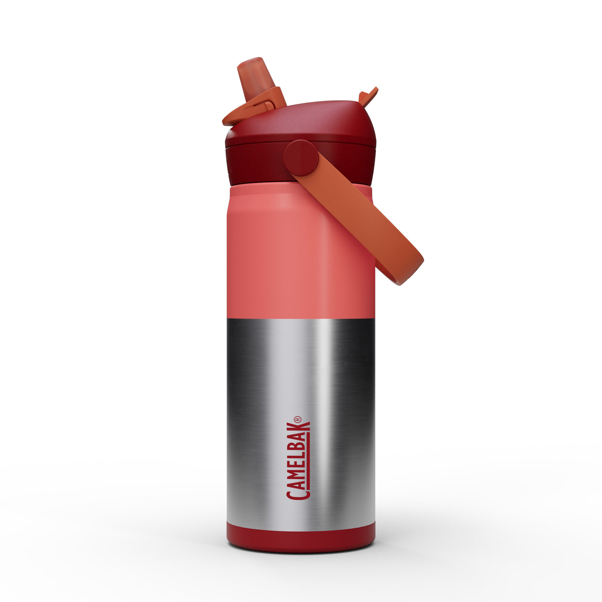 undefined Thrive™ Flip Straw Kids Insulated Stainless Steel 500ml Bottle undefined - Image 1
