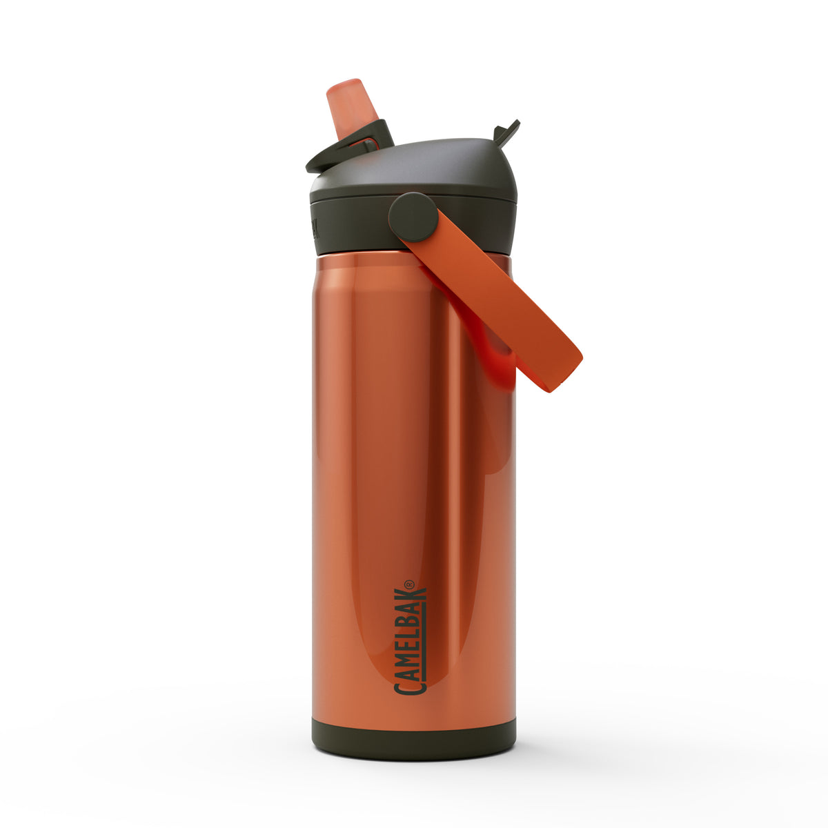 undefined Thrive™ Flip Straw Kids Insulated Stainless Steel 500ml Bottle undefined - Image 1